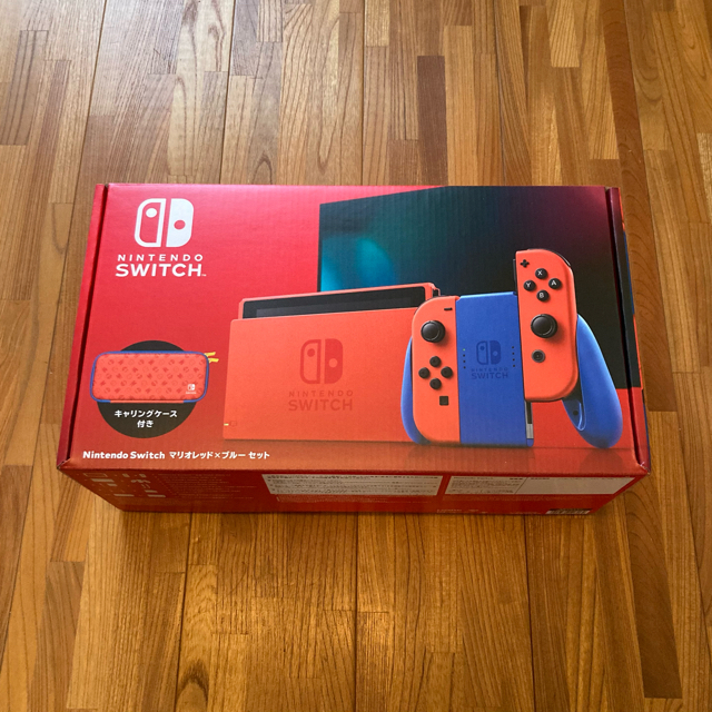 マリオレッド×ブルーセット Nintendo Switch 本体【新品未開封】 絶対
