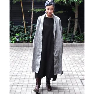 ネストローブ(nest Robe)のICHI Antiquite's リネンツイル ローブコート(ロングコート)