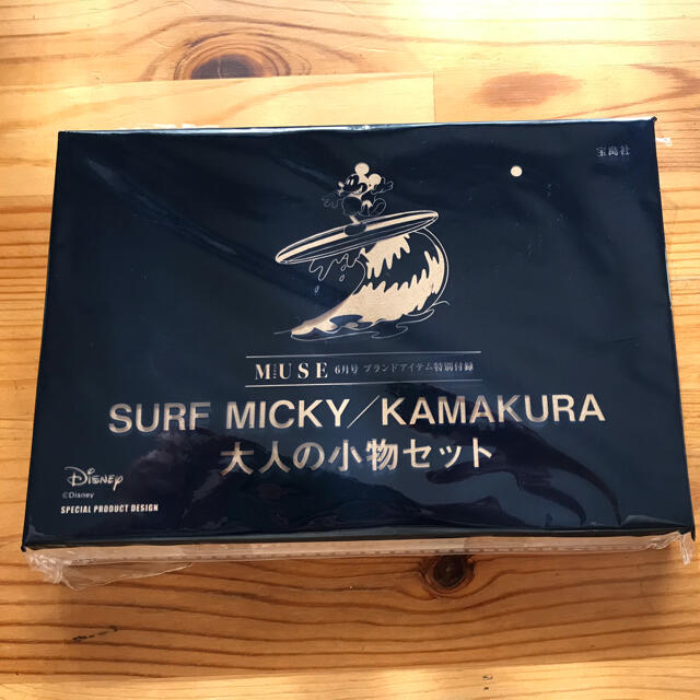 ミッキーマウス(ミッキーマウス)のオトナミューズ付録　SURF MICKEY KAMAKURA 3点セット レディースのファッション小物(ポーチ)の商品写真