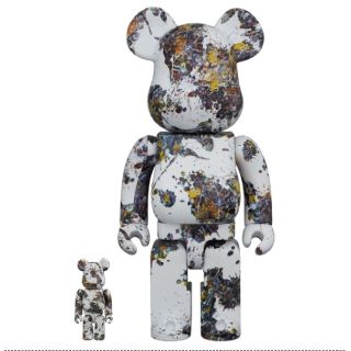 メディコムトイ(MEDICOM TOY)のBE@RBRICK Jackson Pollock Studio(SPLASH)(キャラクターグッズ)