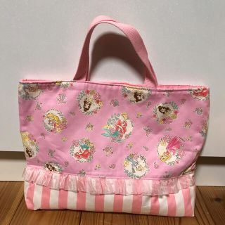 プリンセスレッスンバッグ　mero様専用(バッグ/レッスンバッグ)