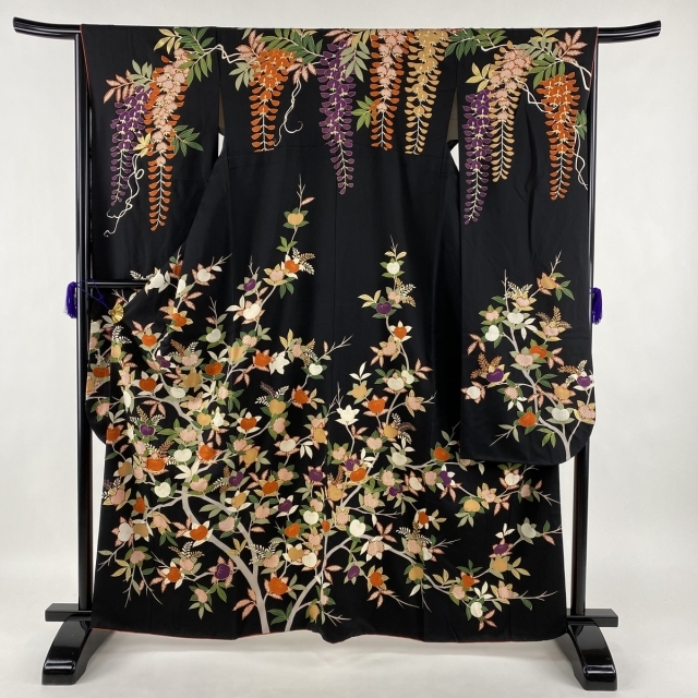 振袖 美品 名品 身丈165cm 裄丈67.5cm 正絹バイセル帯