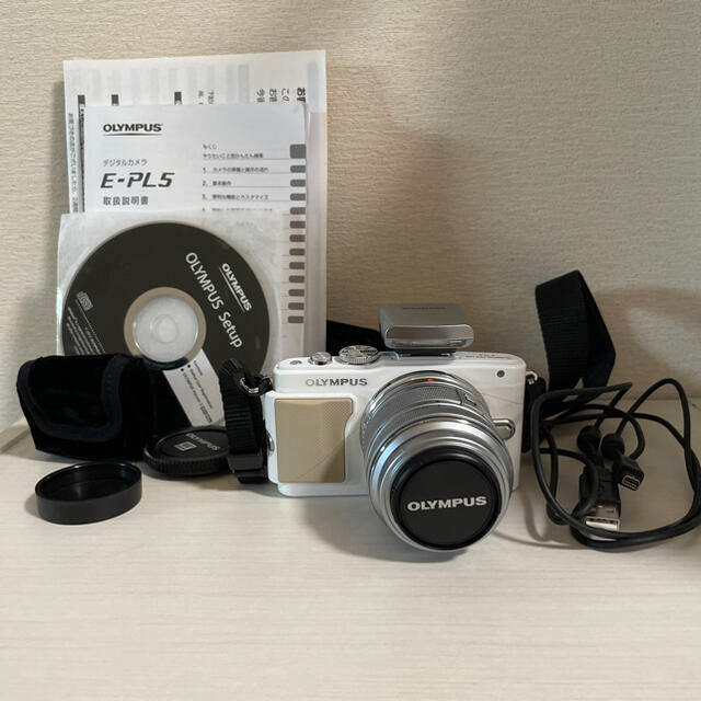 OLYMPUS カメラ E-PL5 【初回限定お試し価格】 3960円引き