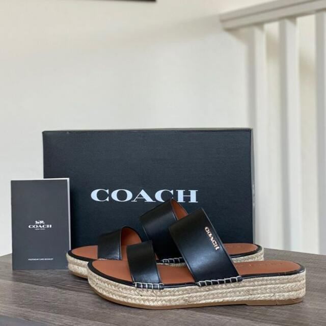 COACH(コーチ)のCOACH コーチ　エスパドリーユ　サンダル・ミュール レディースの靴/シューズ(サンダル)の商品写真