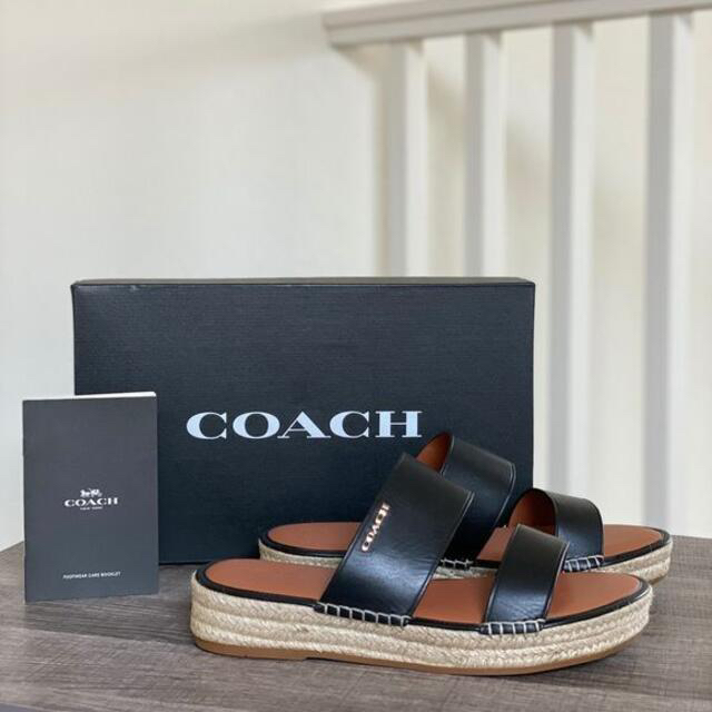 COACH(コーチ)のCOACH コーチ　エスパドリーユ　サンダル・ミュール レディースの靴/シューズ(サンダル)の商品写真