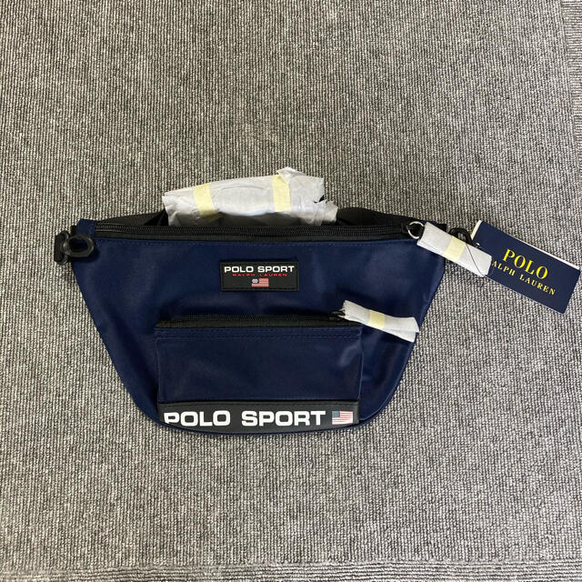 新品 polo sports ポロスポーツ ロゴベルトバッグ ラルフローレン