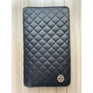 シャネル(CHANEL)のシャネル　中古　二つ折り　ラムスキン　財布(財布)