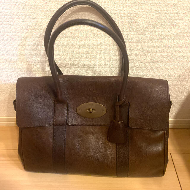 マルベリー　MULBERRY レザーバッグ  Bayswater ダークブラウン