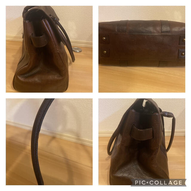 マルベリー　MULBERRY レザーバッグ  Bayswater ダークブラウン