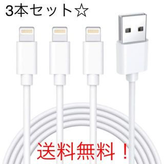 アップル(Apple)のiphone Apple 充電ケーブル 純正 lightningケーブル 2M(バッテリー/充電器)