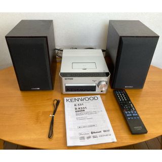 ケンウッド(KENWOOD)のnakakani様専用　K-531 KENWOOD CDレシーバー(スピーカー)