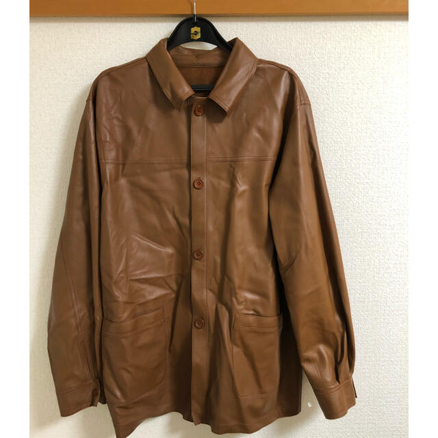 カンガルー皮 レザージャケット メンズ Lサイズの通販 by カンガルー皮 レザージャケット メンズ Lサイズの通販 by