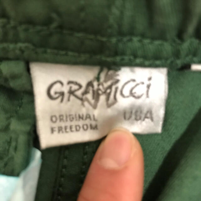 GRAMICCI(グラミチ)のグラミチ ショートパンツ ハーフパンツ　s グリーン メンズのパンツ(ショートパンツ)の商品写真