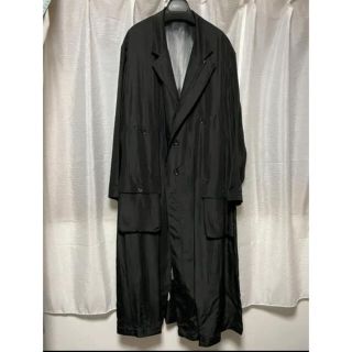 Yohji Yamamoto - yohji yamamoto 18ss 拒食と自爆シルクコートの通販 ...