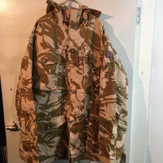 デッドストック品＊未使用ヨーロッパ古着イギリス軍迷彩ジャケット(L)ヴィンテージ(ミリタリージャケット)