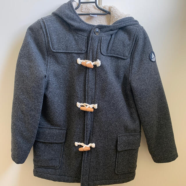 PETIT BATEAU(プチバトー)のプチバトー　ダッフルコート キッズ/ベビー/マタニティのキッズ服男の子用(90cm~)(コート)の商品写真