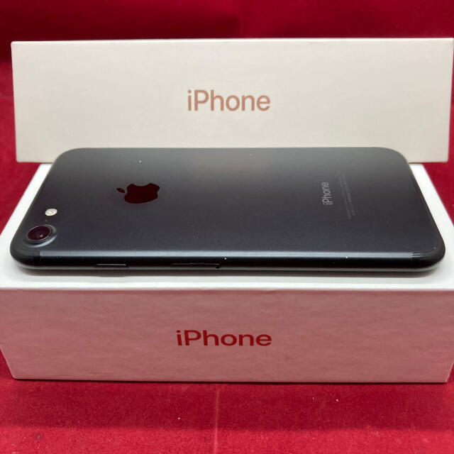 SIMフリー iPhone7 128GB マットブラック 美品