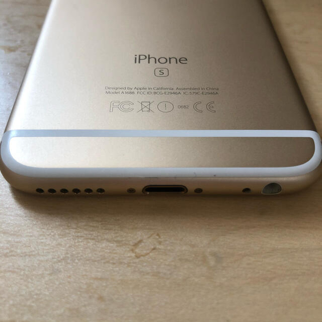 iPhone 6s Gold 64GB SIMフリースマートフォン本体