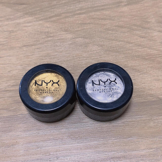 NYX(エヌワイエックス)のNYX クリームアイシャドウ　2点セット コスメ/美容のベースメイク/化粧品(アイシャドウ)の商品写真