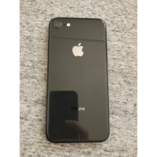 iPhone(アイフォーン)のApple iPhone 8 64GB スペースグレイ SIMフリー スマホ/家電/カメラのスマートフォン/携帯電話(スマートフォン本体)の商品写真