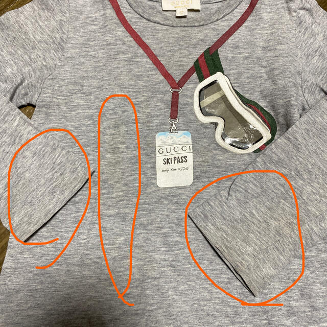 Gucci(グッチ)のGUCCI ロンT 24M キッズ/ベビー/マタニティのキッズ服男の子用(90cm~)(Tシャツ/カットソー)の商品写真