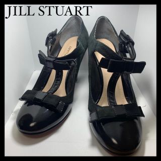 ジルスチュアート(JILLSTUART)の【靴】JILL STUART リボン Tストラップ パンプス 23cm(ハイヒール/パンプス)