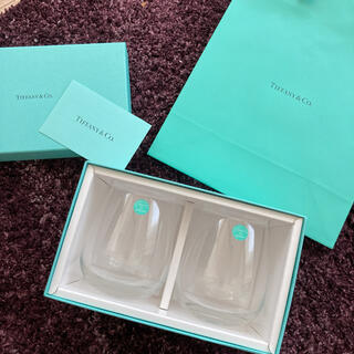ティファニー(Tiffany & Co.)のティファニー　ペアグラス　新品　ショッパー付き(グラス/カップ)