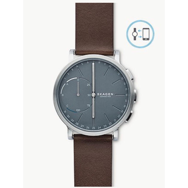 【新品未使用】SKAGEN ユニセックス ハイブリッドスマートウォッチ