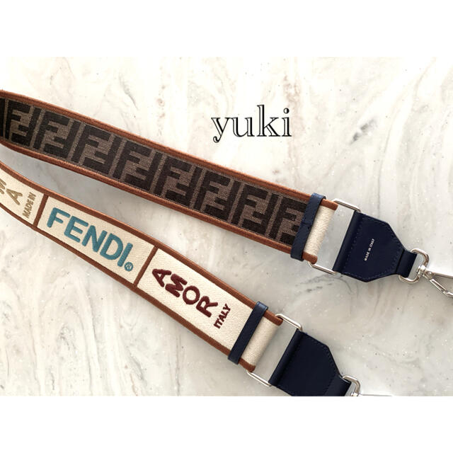 【美品】FENDI バッグストラップ