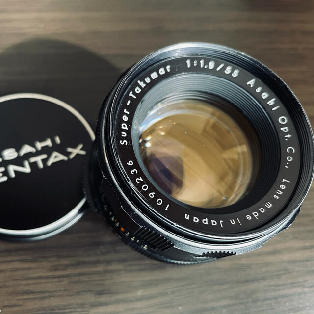 ペンタックス 前期型 スーパータクマー Takumar 55mm f1.8 - レンズ(単