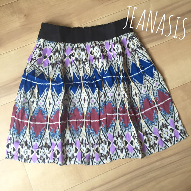 JEANASIS(ジーナシス)のJEANASIS❁ エスニック柄スカート レディースのスカート(ミニスカート)の商品写真