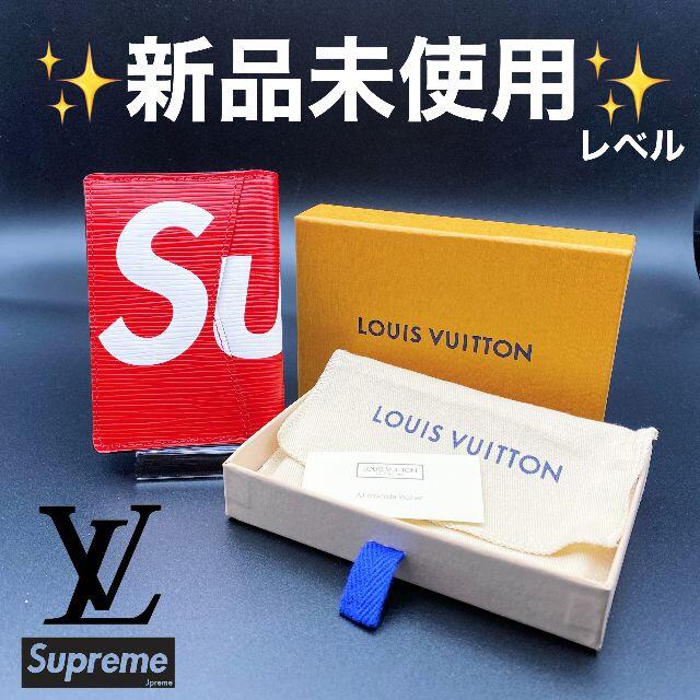 新品・入手困難✨保証付✨Louis Vuitton × Supreme財布 28