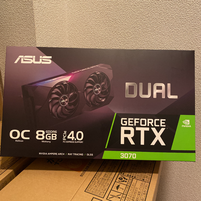 ASUS rtx3070 DUAL-RTX3070-O8G グラフィックボード