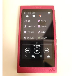 ウォークマン(WALKMAN)の再値下げ　NW-A35 WALKMAN ピンク　16GB 　microSD対応　(ポータブルプレーヤー)