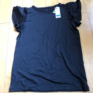 ジーユー(GU)のGU SPORTS フレアスリーブTシャツ　Sサイズ(ウェア)