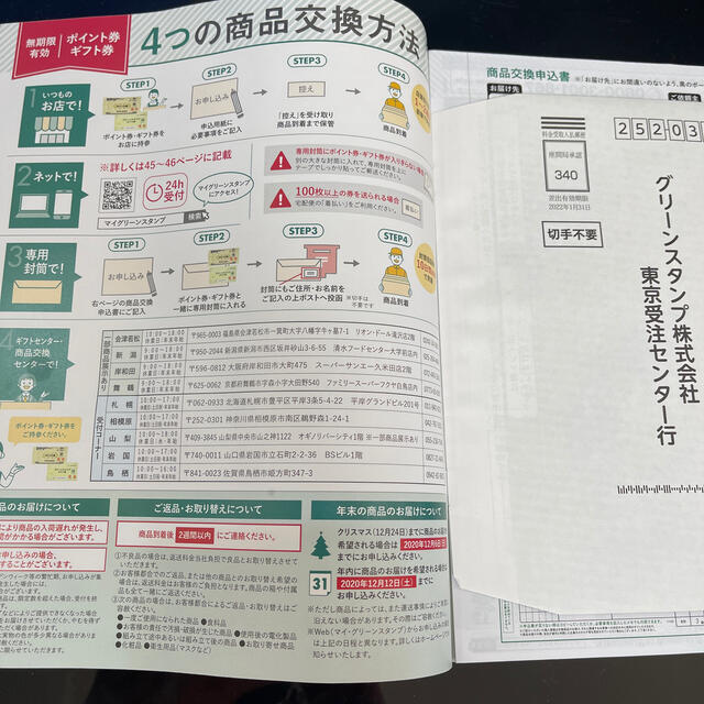 グリーンスタンプ カタログ