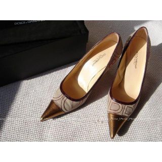 DOLCE&GABBANA(ハイヒール/パンプス ・ ゴールド/金色系)の DOLCE&GABBANA(ハイヒール/パンプス ・ ゴールド/金色系)の