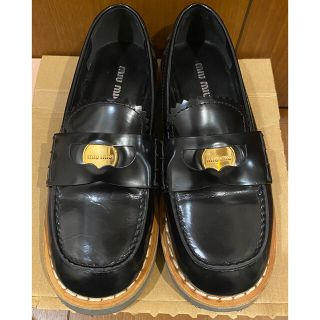 miumiu - 【美品】miumiu コインローファーの通販 by 23's shop