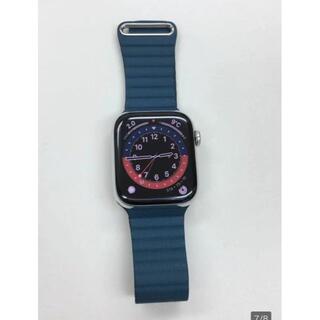 アップルウォッチ(Apple Watch)の新品apple watch純正品バンド42/44mmピーコック LサイズMXPM(その他)