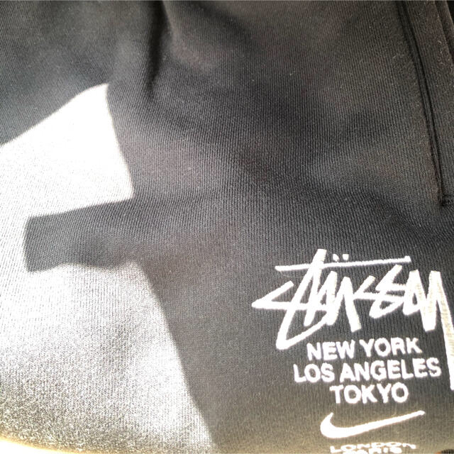 STUSSY / NIKE CREW FLEECE BLACK  ブラック　M