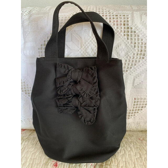 INGEBORG(インゲボルグ)のピンクハウス　リボン付き小さめバッグ、おまけ付き レディースのバッグ(ショルダーバッグ)の商品写真