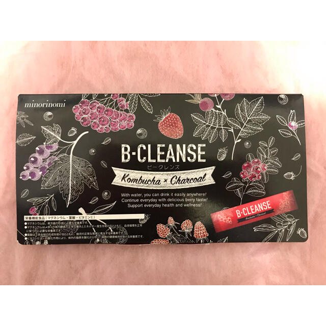  ビークレンズ B-CLEANSE コンブチャ × チャコールクレンズ 30包 コスメ/美容のダイエット(ダイエット食品)の商品写真