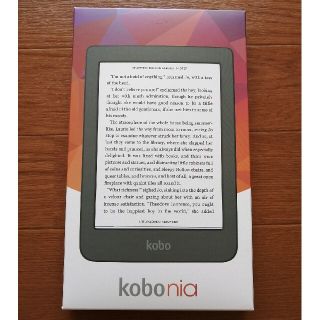 ラクテン(Rakuten)のKobo Nia◆スリープカバー付き◆楽天Kobo◆電子書籍リーダー(電子ブックリーダー)