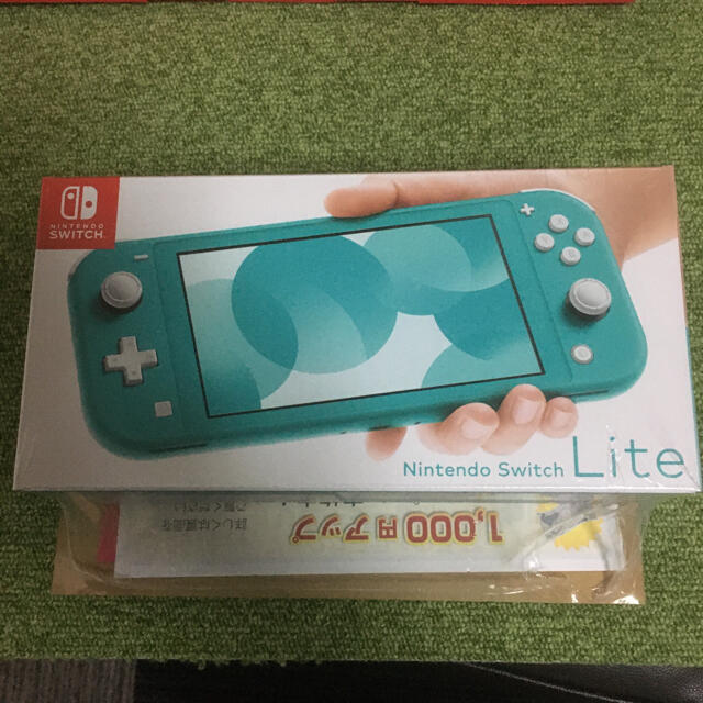 Nintendo Switch(ニンテンドースイッチ)のNintendo Switch  Lite ターコイズ エンタメ/ホビーのゲームソフト/ゲーム機本体(家庭用ゲーム機本体)の商品写真