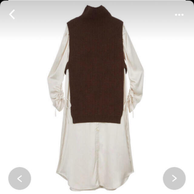 Ameri VINTAGE - VEST LAYERED SHIRT DRESS
