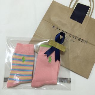 ラルフローレン(Ralph Lauren)のプチギフト♡新品✨靴下 2足セット(靴下/タイツ)