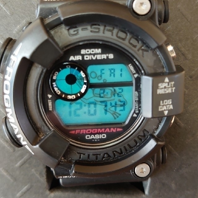 G-SHOCK(ジーショック)のCASIO Ｇショック 初代 MEN IN BLACK フロッグマン メンズの時計(腕時計(デジタル))の商品写真