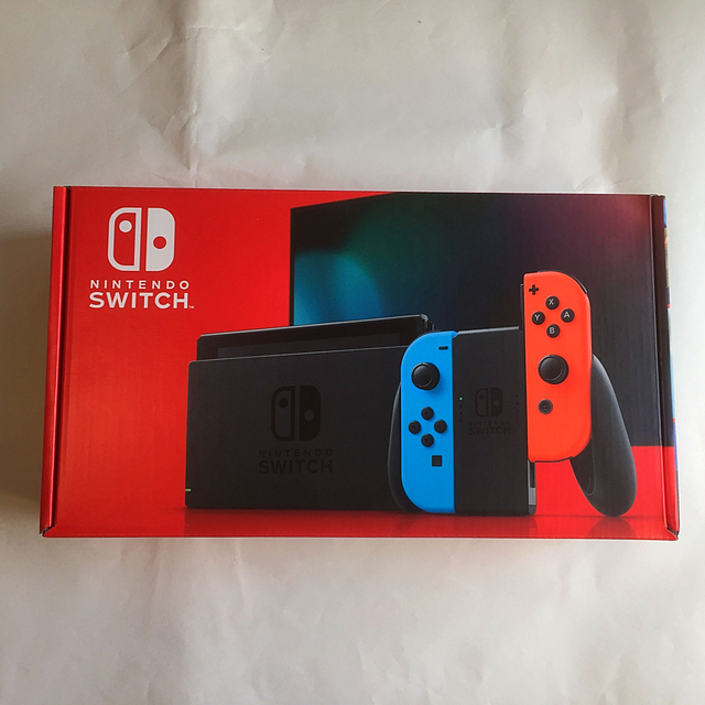 新品 Nintendo Switch スイッチ ネオン モンハン 据置 本体 デポー Switch