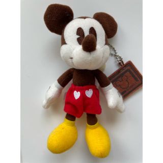 ディズニー(Disney)のぬいぐるみバッジ/バレンタイン？(キャラクターグッズ)