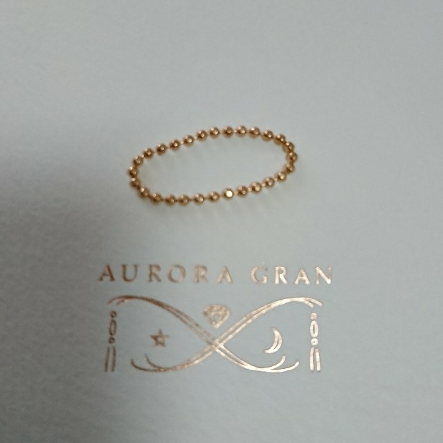 AURORA GRAN(オーロラグラン)のK18  チェーンリング  AURORA GRAN  レディースのアクセサリー(リング(指輪))の商品写真